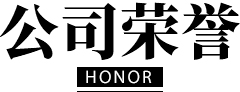 公司荣誉
